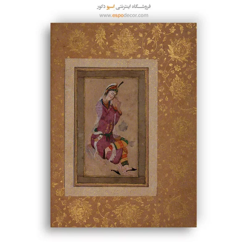 تابلو نقاشی طرح مینیاتور