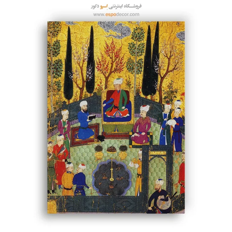 خرید تابلو بوم نقاشی ایرانی کلاسیک