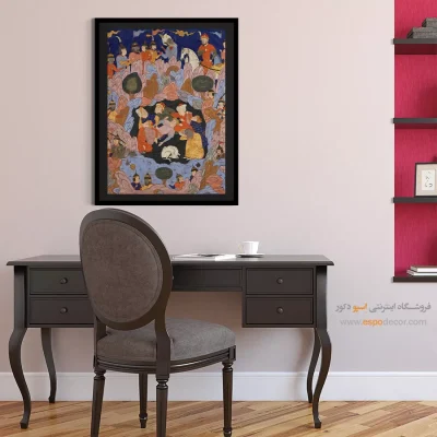 تابلو نقاشی کلاسیک ایرانی - اصحاب کهف – تابلو نقاشی ایرانی - اسپو دکور