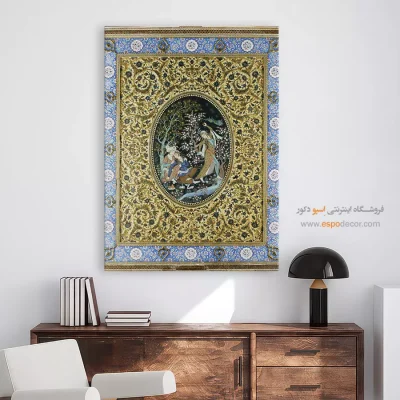 تابلو نقاشی مینیاتور ایرانی