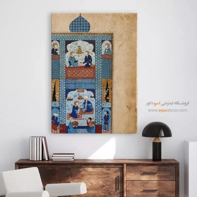 تابلو نقاشی مینیاتور هنری