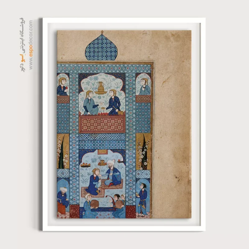 تابلو نقاشی مینیاتور هنری