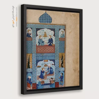 تابلو نقاشی مینیاتور هنری
