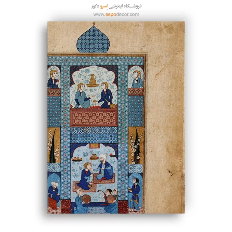 تابلو نقاشی مینیاتور هنری