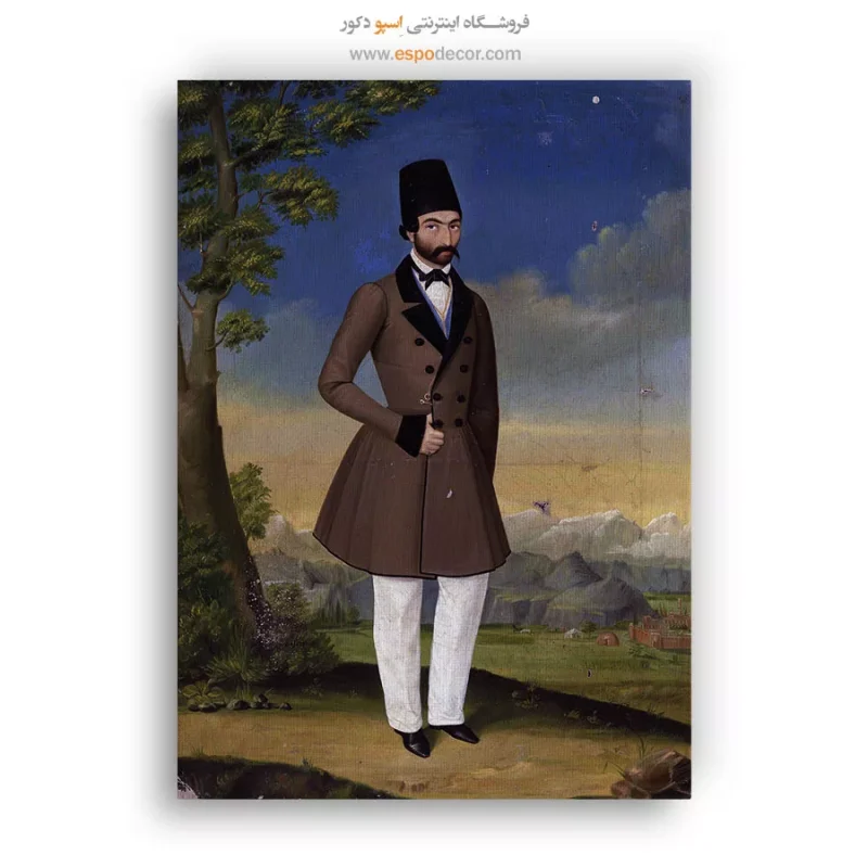 پرتره شاهزاده جلال الدین میرزا - تابلو نقاشی ایرانی