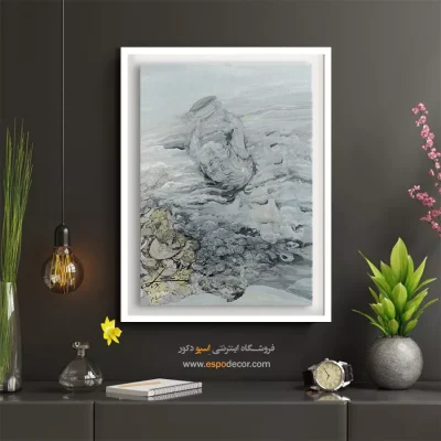 تابلو هنری زیبا - جامیست که عقل آفرین میزندش – تابلو نقاشی ایرانی - اسپو دکور