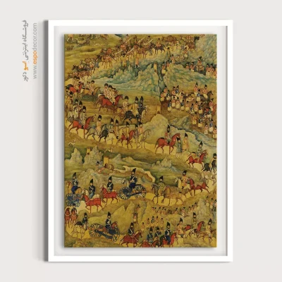 تابلو نگارگری لاکی - جلد لاکی کتاب – تابلو نقاشی ایرانی - اسپو دکور