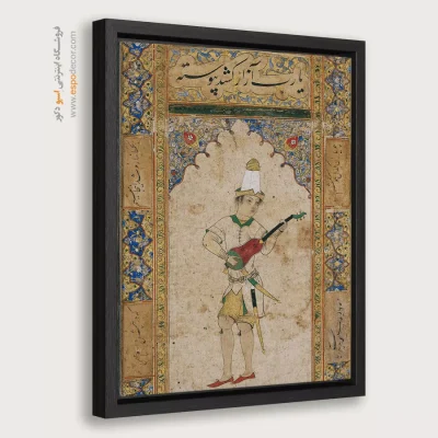 تابلو هنری مینیاتور قدیمی