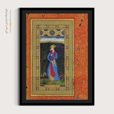 تابلوهای هنری - جوان بیکار – تابلو نقاشی ایرانی - اسپو دکور