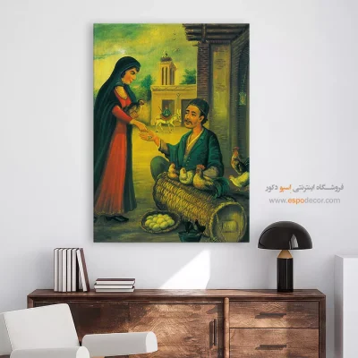 خرید تابلو نقاشی سنتی قدیمی