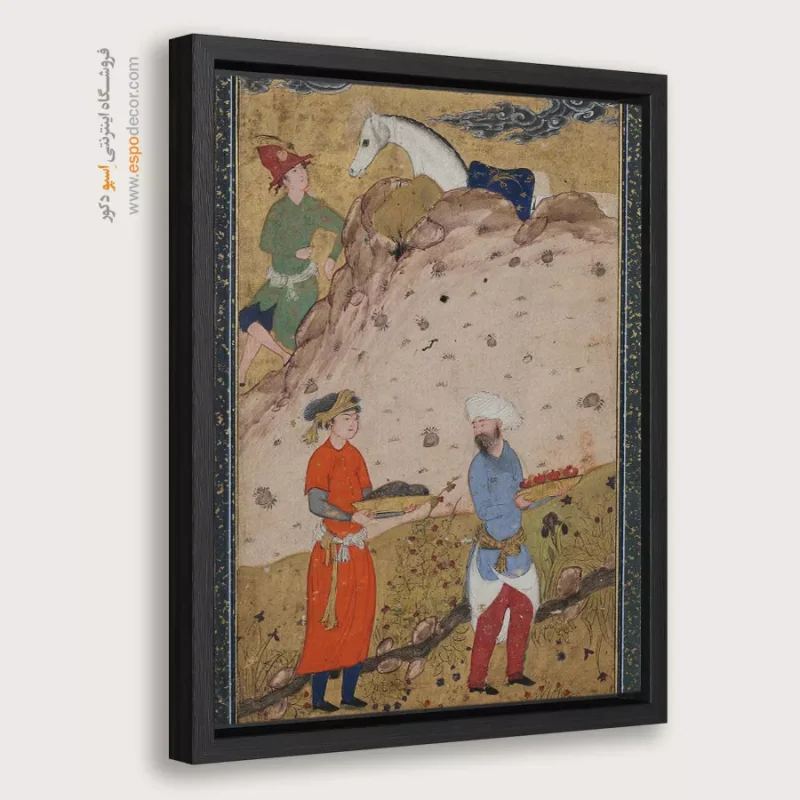 خرید تابلو مینیاتور ایرانی قدیمی