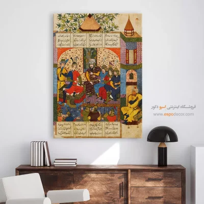 خرید تابلو نقاشی مینیاتور اصیل ایرانی