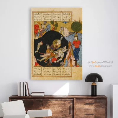 خرید تابلو نقاشی مینیاتور ایرانی شیک