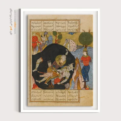 خرید تابلو نقاشی مینیاتور ایرانی شیک