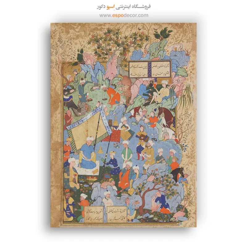 خرید تابلو نقاشی مینیاتور خاص ایرانی