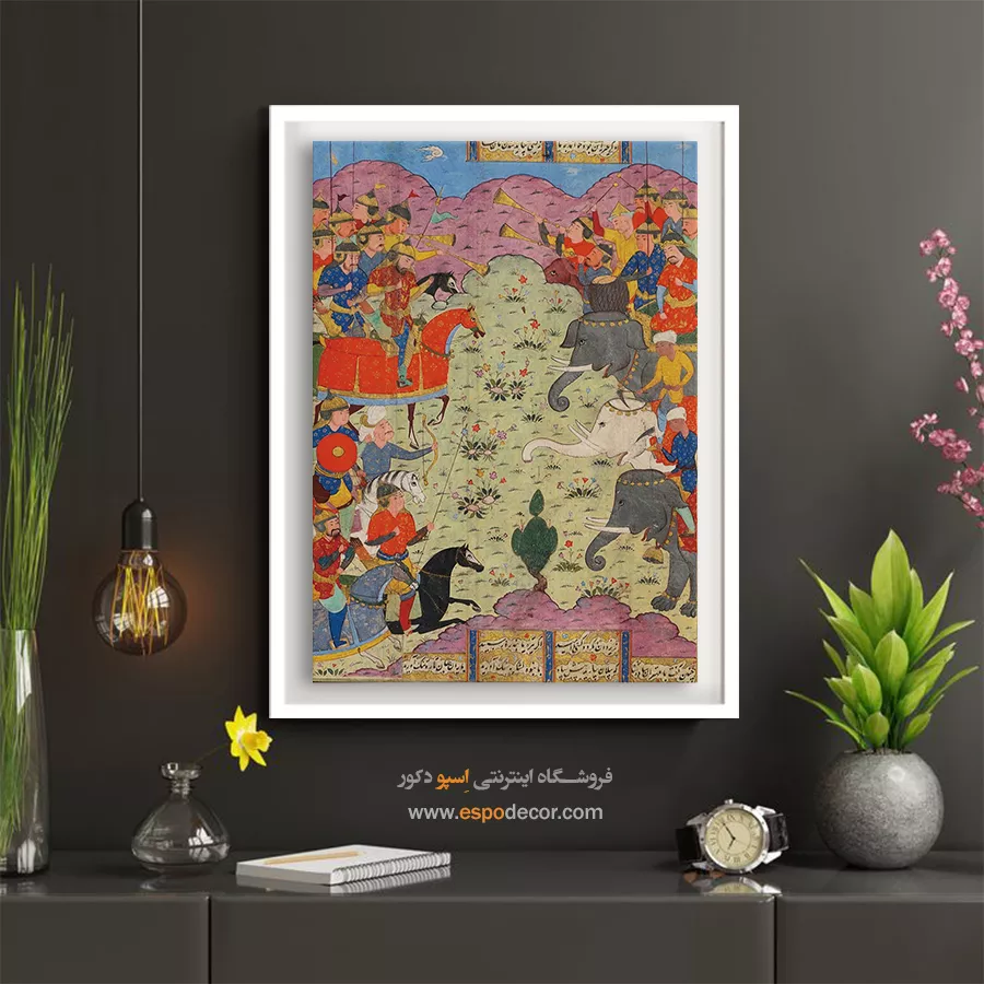 خرید تابلو نقاشی مینیاتور دستساز