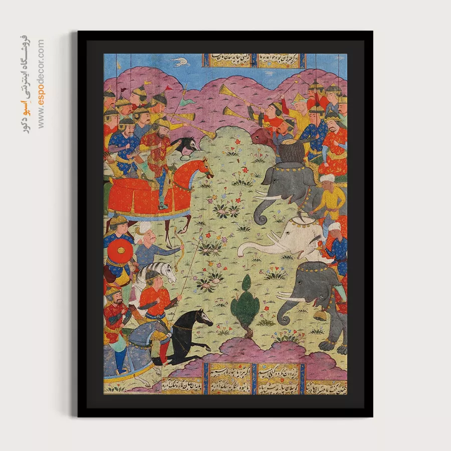 خرید تابلو نقاشی مینیاتور دستساز