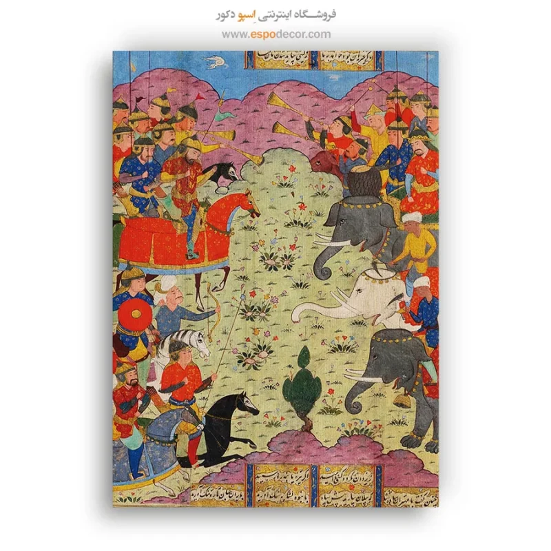 خرید تابلو نقاشی مینیاتور دست‌ساز