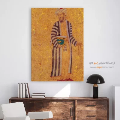 خرید تابلو هنری مینیاتور خاص - زاهد – تابلو نقاشی ایرانی - اسپو دکور