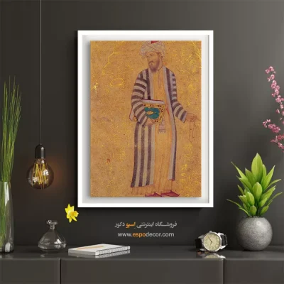 خرید تابلو هنری مینیاتور خاص - زاهد – تابلو نقاشی ایرانی - اسپو دکور