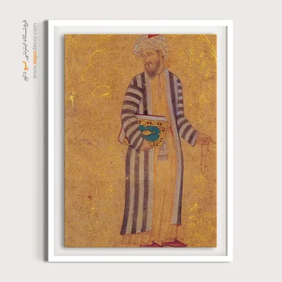 خرید تابلو هنری مینیاتور خاص - زاهد – تابلو نقاشی ایرانی - اسپو دکور