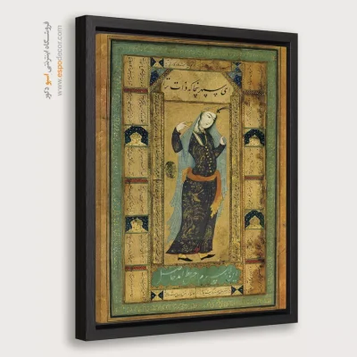 خرید تابلو هنری مینیاتور دست‌ساز ایرانی