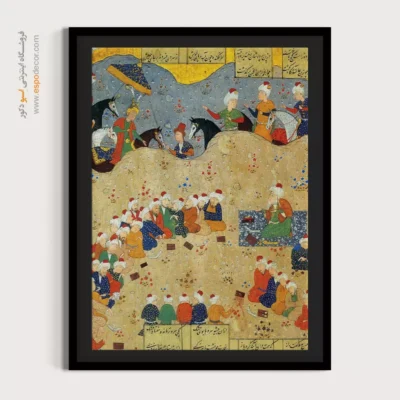 خرید هنرهای دستی - سخن‌های زیبنده دلنواز  – تابلو نقاشی ایرانی - اسپو دکور