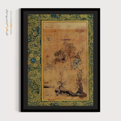 فروش آنلاین تابلو نقاشی - سنگ‌ها و سگ‌ها – تابلو نقاشی ایرانی - اسپو دکور