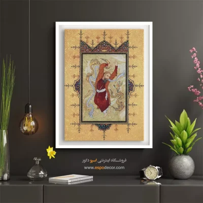 نقاشی دست‌ساز - اثر هنرکار – تابلو نقاشی ایرانی - اسپو دکور