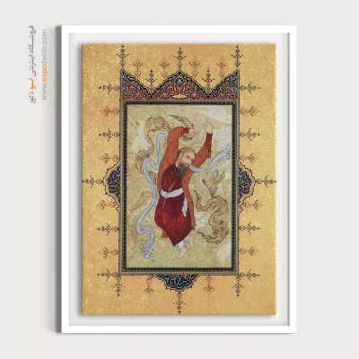 نقاشی دست‌ساز - اثر هنرکار – تابلو نقاشی ایرانی - اسپو دکور