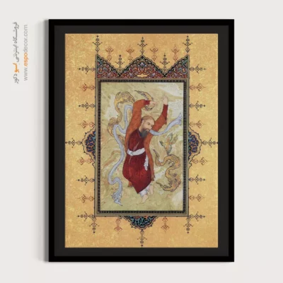 نقاشی دست‌ساز - اثر هنرکار – تابلو نقاشی ایرانی - اسپو دکور