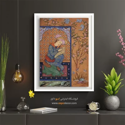 نقاشی دست‌ساز ایرانی - اثر هنرکار – تابلو نقاشی ایرانی - اسپو دکور