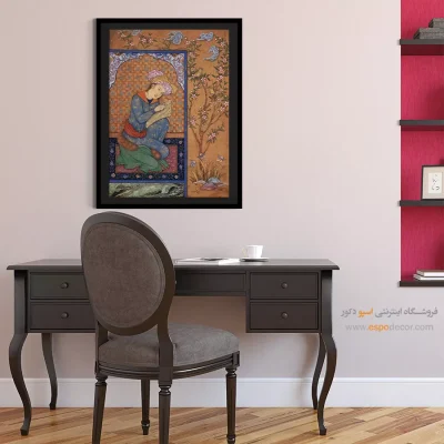نقاشی دست‌ساز ایرانی - اثر هنرکار – تابلو نقاشی ایرانی - اسپو دکور