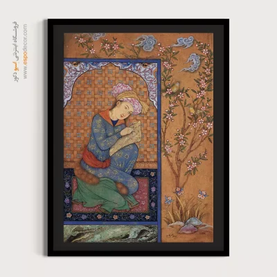 نقاشی دست‌ساز ایرانی - اثر هنرکار – تابلو نقاشی ایرانی - اسپو دکور