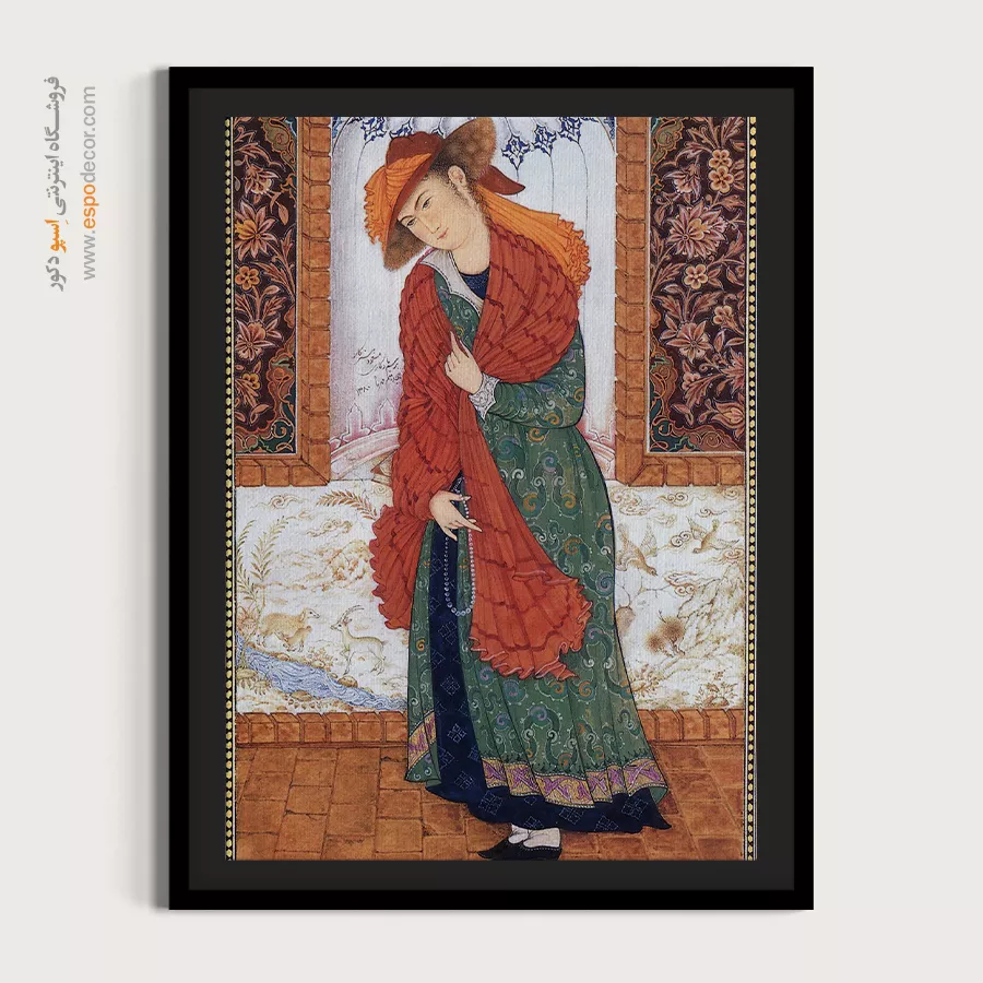 نقاشی دیواری - اثر هنرکار – تابلو نقاشی ایرانی - اسپو دکور