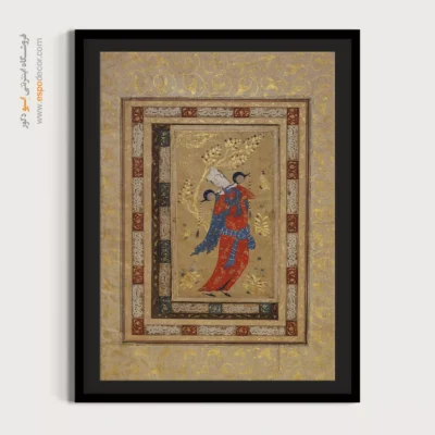 هنر سنتی ایرانی - آلبوم صفوی – تابلو نقاشی ایرانی - اسپو دکور
