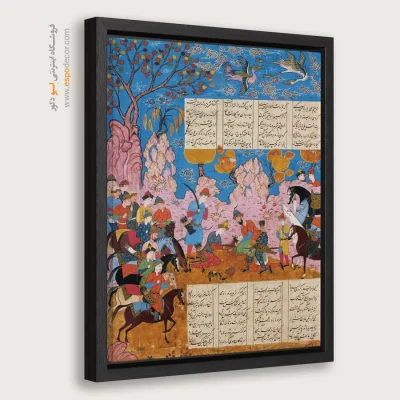 تابلو هنر مینیاتور ایرانی