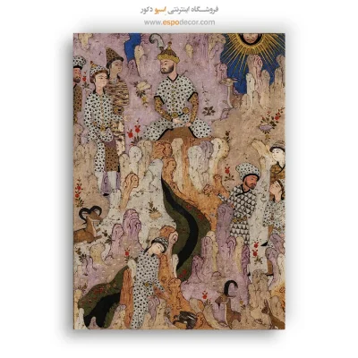 خرید تابلو هنری مینیاتور دست‌ساز