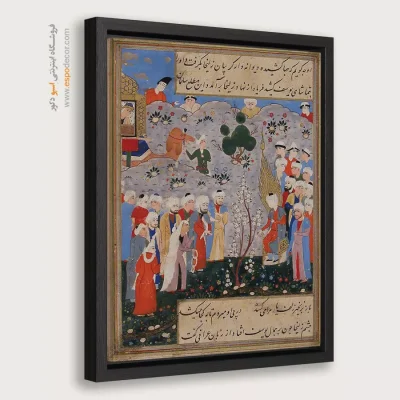 خرید نقاشی مینیاتور روی بوم