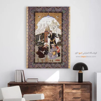 تابلو نقاشی های معروف ایران