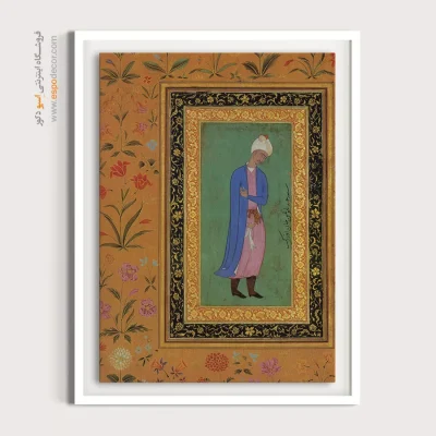 خرید بهترین نقاشی ایرانی - کتاب مرقع هند – تابلو نقاشی ایرانی - اسپو دکور