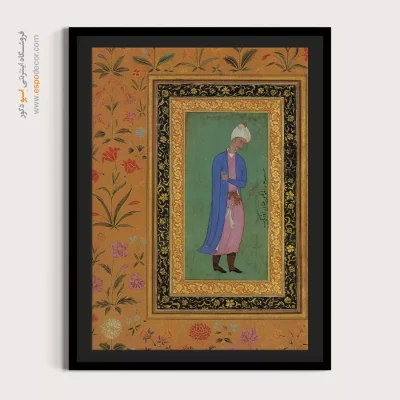 خرید بهترین نقاشی ایرانی - کتاب مرقع هند – تابلو نقاشی ایرانی - اسپو دکور