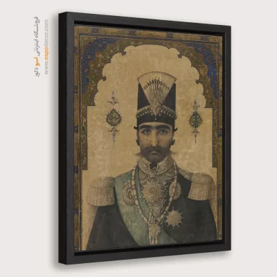 تابلو نقاشی از ناصرالدین شاه