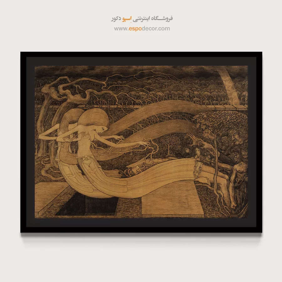 تابلو نقاشی های یان توروپ - اسپو دکور