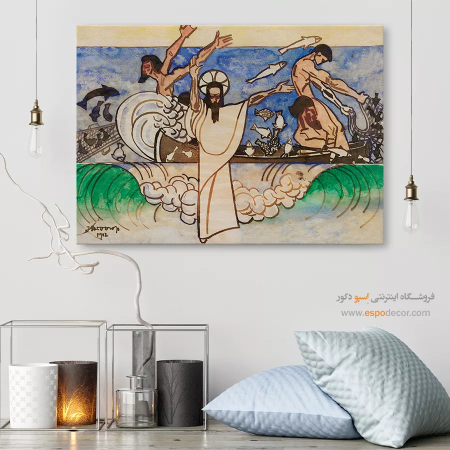تابلو نقاشی های یان توروپ - اسپو دکور