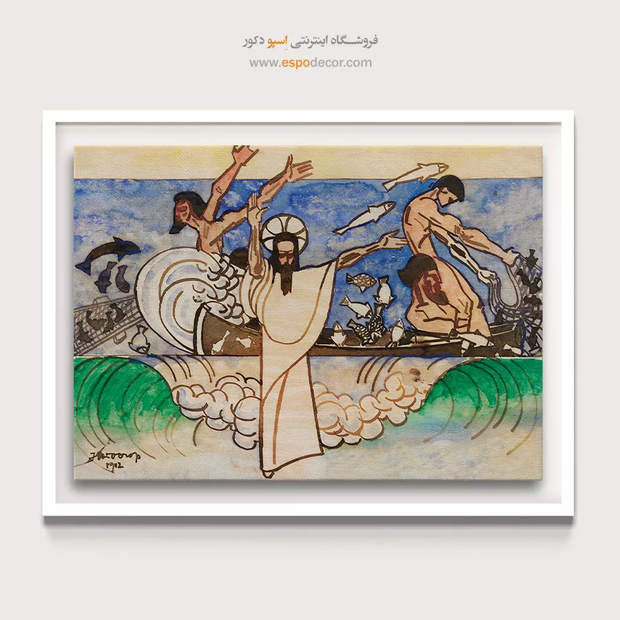 تابلو نقاشی های یان توروپ - اسپو دکور