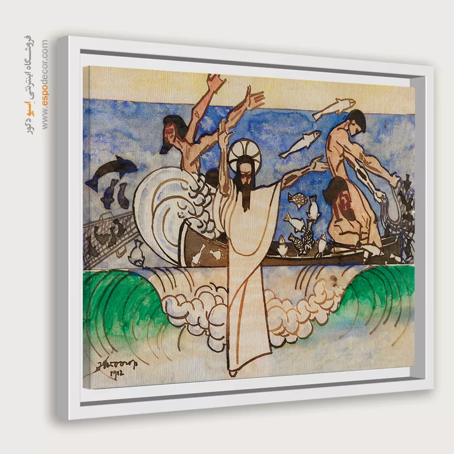 تابلو نقاشی های یان توروپ - اسپو دکور