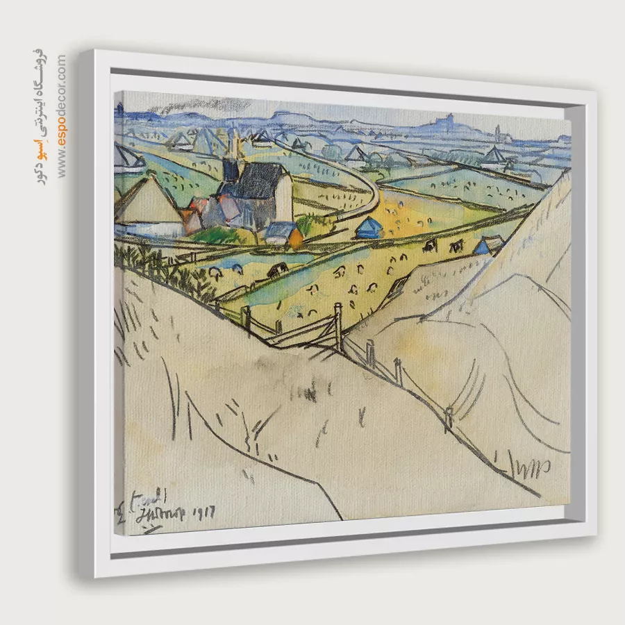 تابلو نقاشی های یان توروپ - اسپو دکور