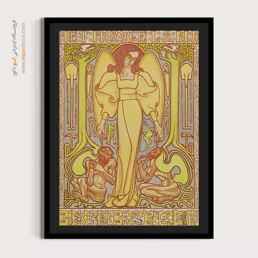 تابلو نقاشی های یان توروپ - اسپو دکور