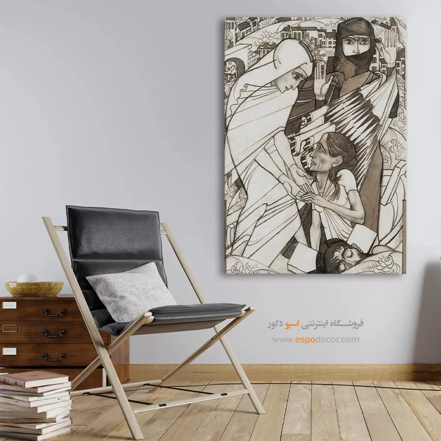 تابلو نقاشی های یان توروپ - اسپو دکور